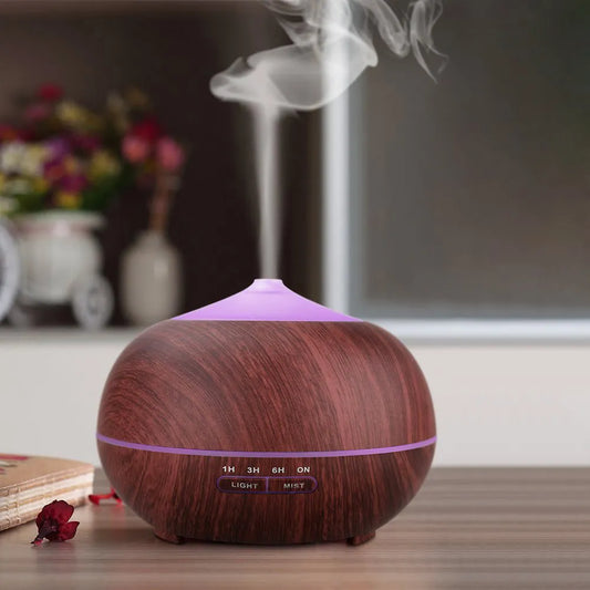 Home Decor Air Aroma Essential Oil Diffuser Led Aroma Aromatherapy Humidifier Living Household Items YE