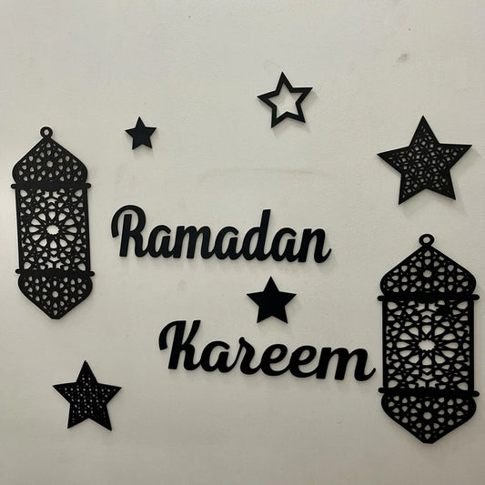 Ramadan Kareem Islamic Gift Islamic Wall Art Wooden Decor